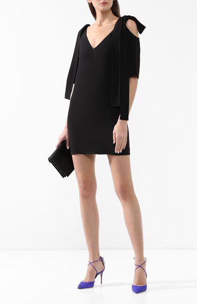 Замшевые туфли matilde 105 AQUAZZURA, арт. VEMMIDP1-SUE-ULV, фото 2