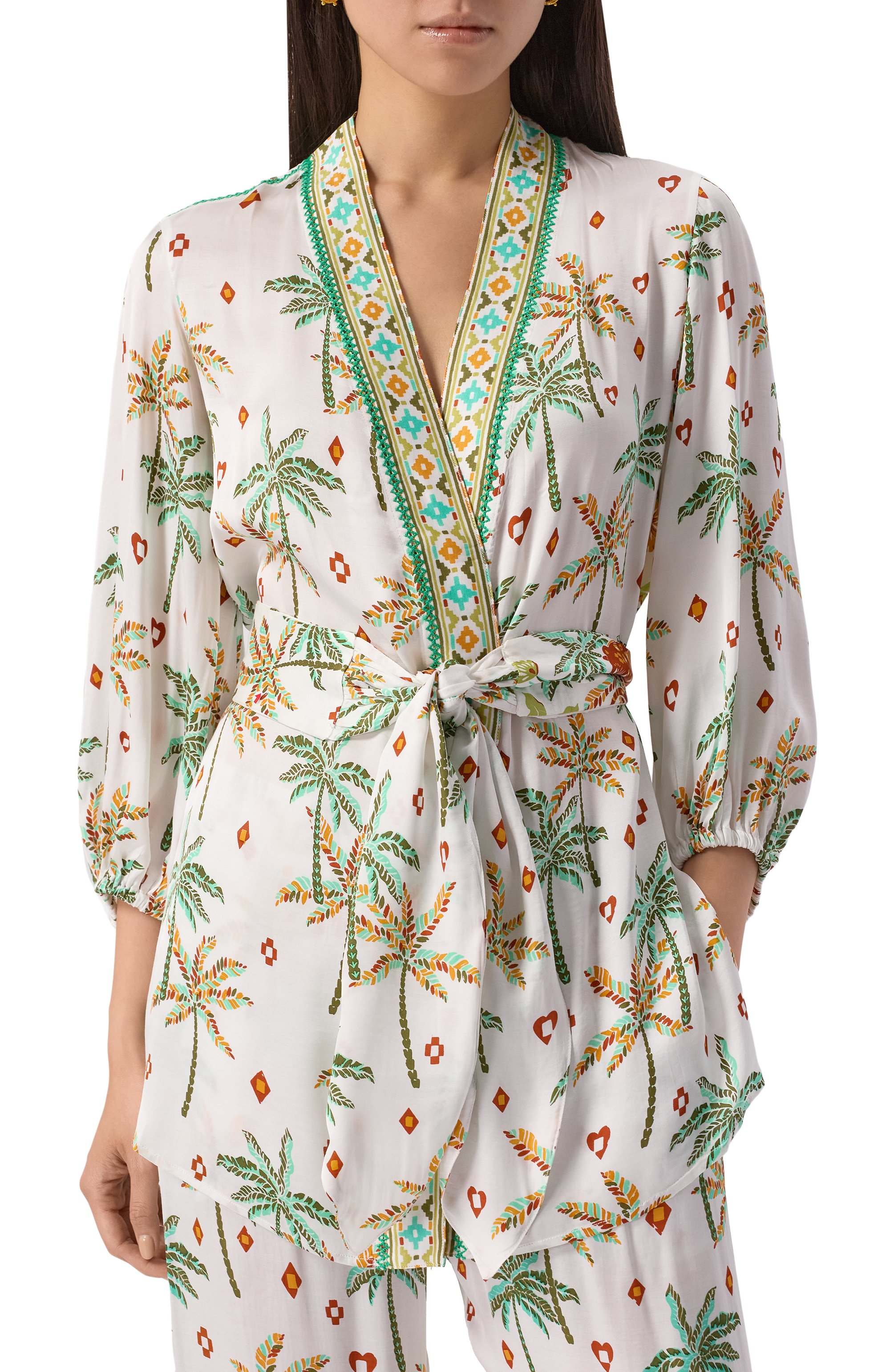 Блузка из вискозы POUPETTE ST BARTH, арт. W7CS25YGEQG, фото 3