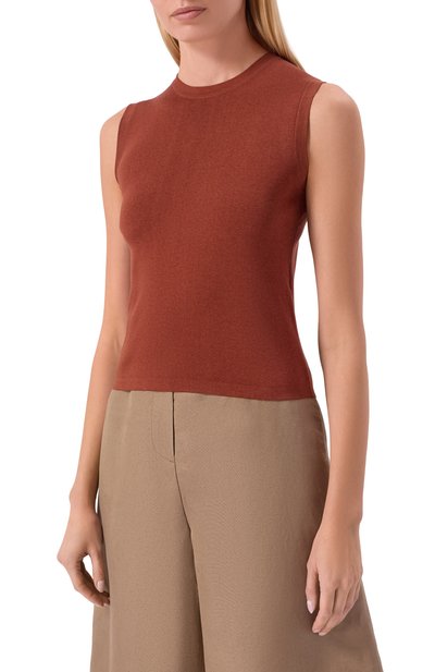 Топ из шелка и хлопка MVST, арт. M26.2PW.K221/Y201, фото 3