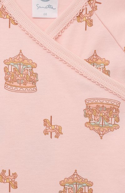 Хлопковое боди SANETTA, арт. 324532, фото 3