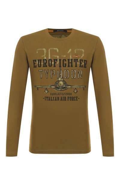 Мужская хлопковый лонгслив AERONAUTICA MILITARE, арт. TS2477UJ00641