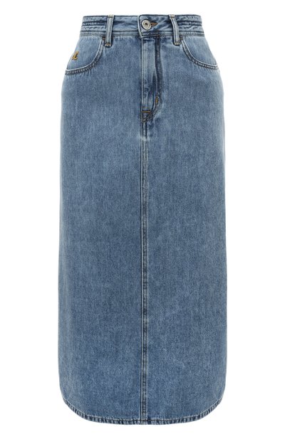 Джинсовая юбка JACOB COHEN голубого цвета по цене 42050 руб., арт. V G 006 03 T 9860/210F, фото 1 Джинсовая юбка JACOB COHEN, арт. V G 006 03 T 9860/210F, фото 1