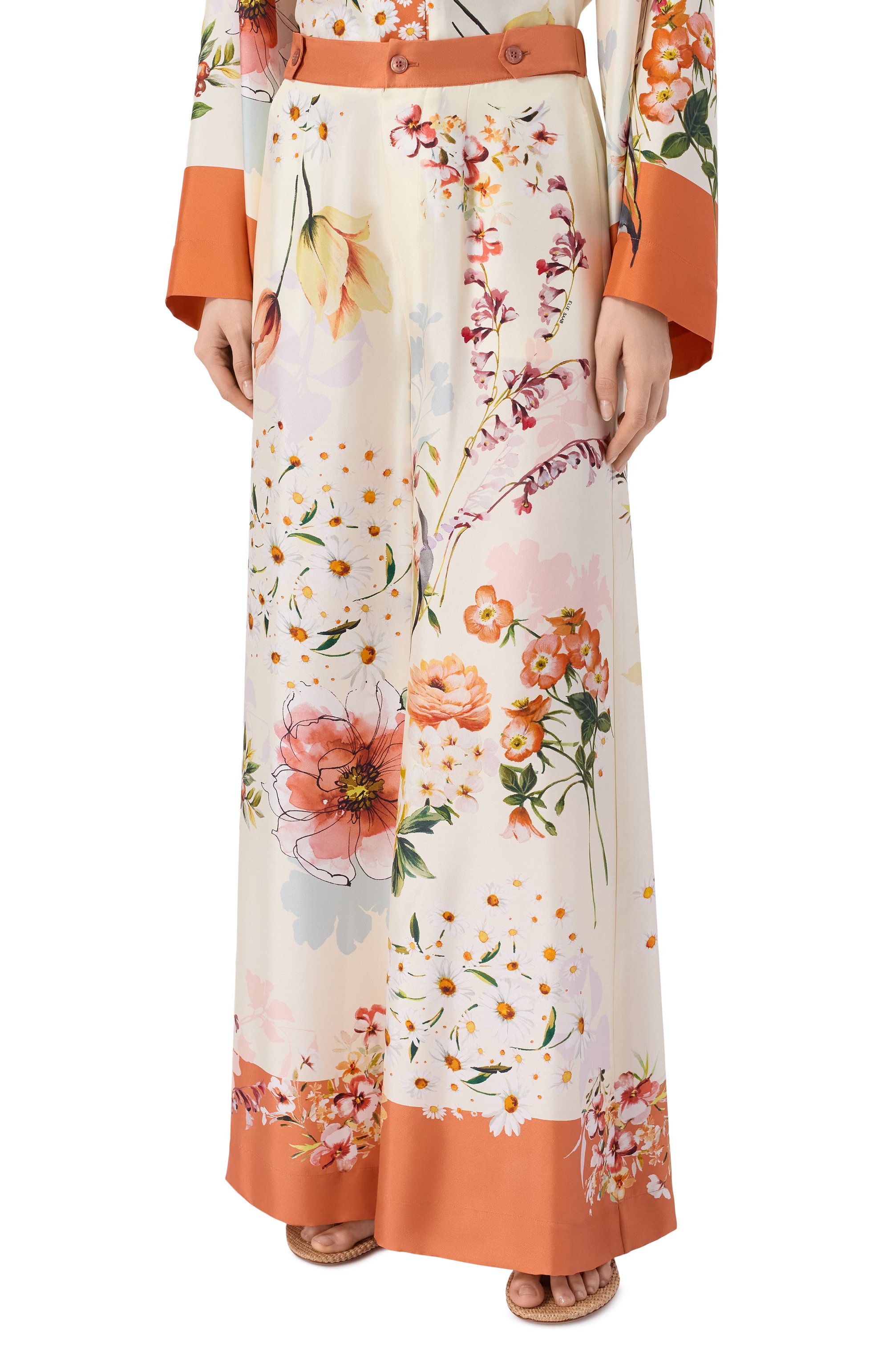Шелковые брюки ELIE SAAB, арт. P0217/TL004, фото 3