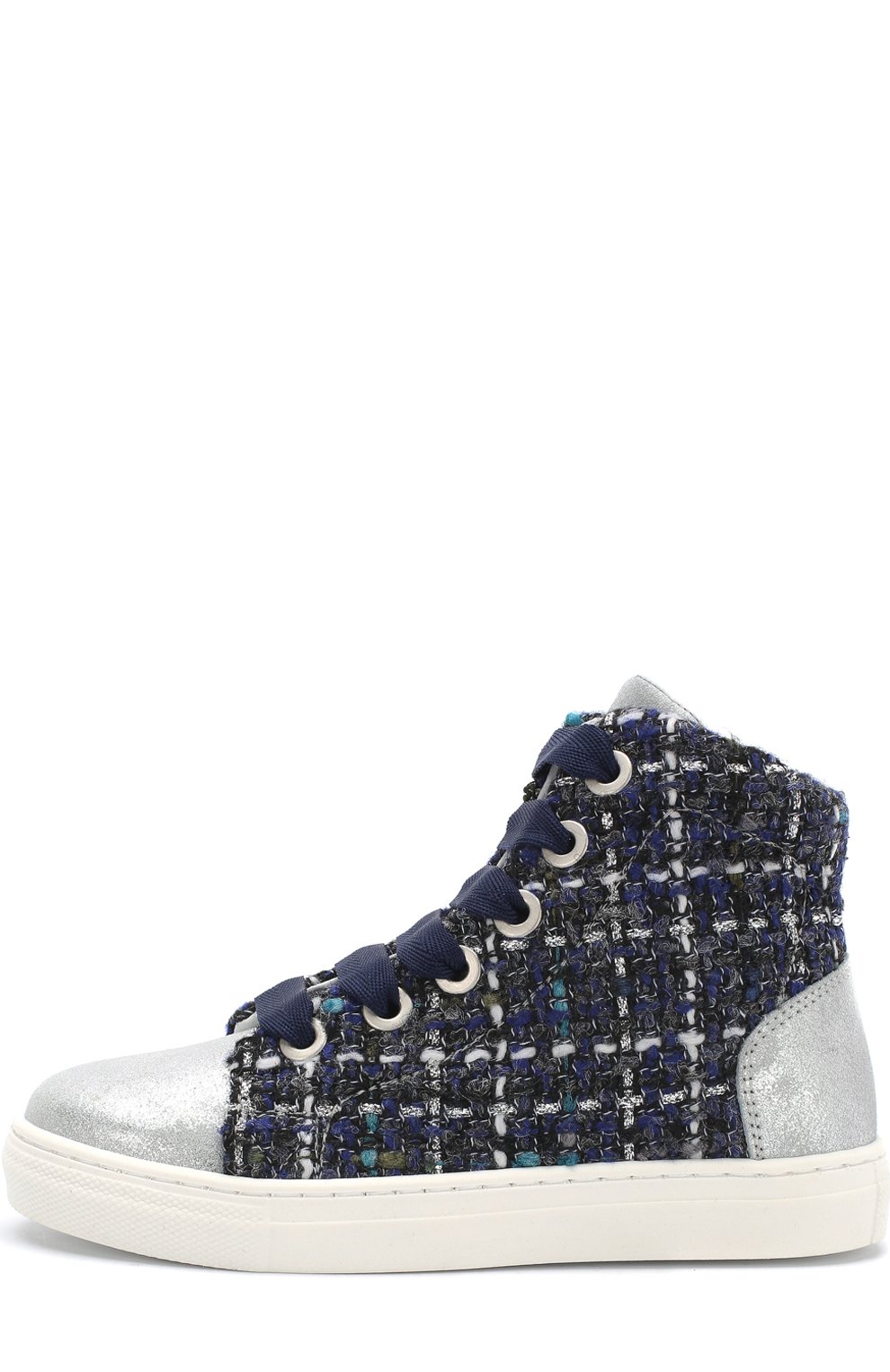 Высокие текстильные кеды с кожаной отделкой JOG DOG, арт. BUT12R/SP0TLAMINATECARMEN/26-30, фото 2