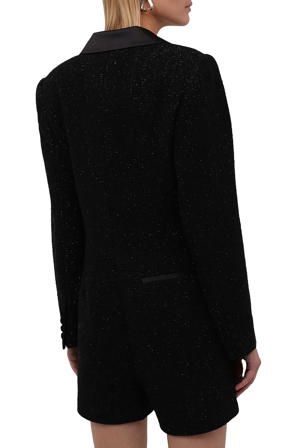 Комбинезон SELF-PORTRAIT черного цвета по цене 66550 руб., арт. AW21-061P, фото 4 Комбинезон SELF-PORTRAIT, арт. AW21-061P, фото 4