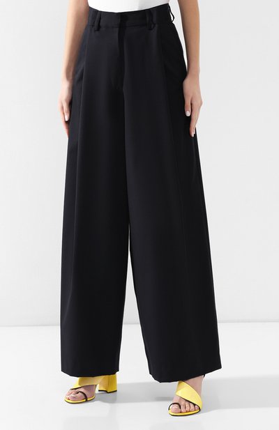 Брюки из смеси хлопка и шерсти DRIES VAN NOTEN, арт. 191-10942-7286, фото 3