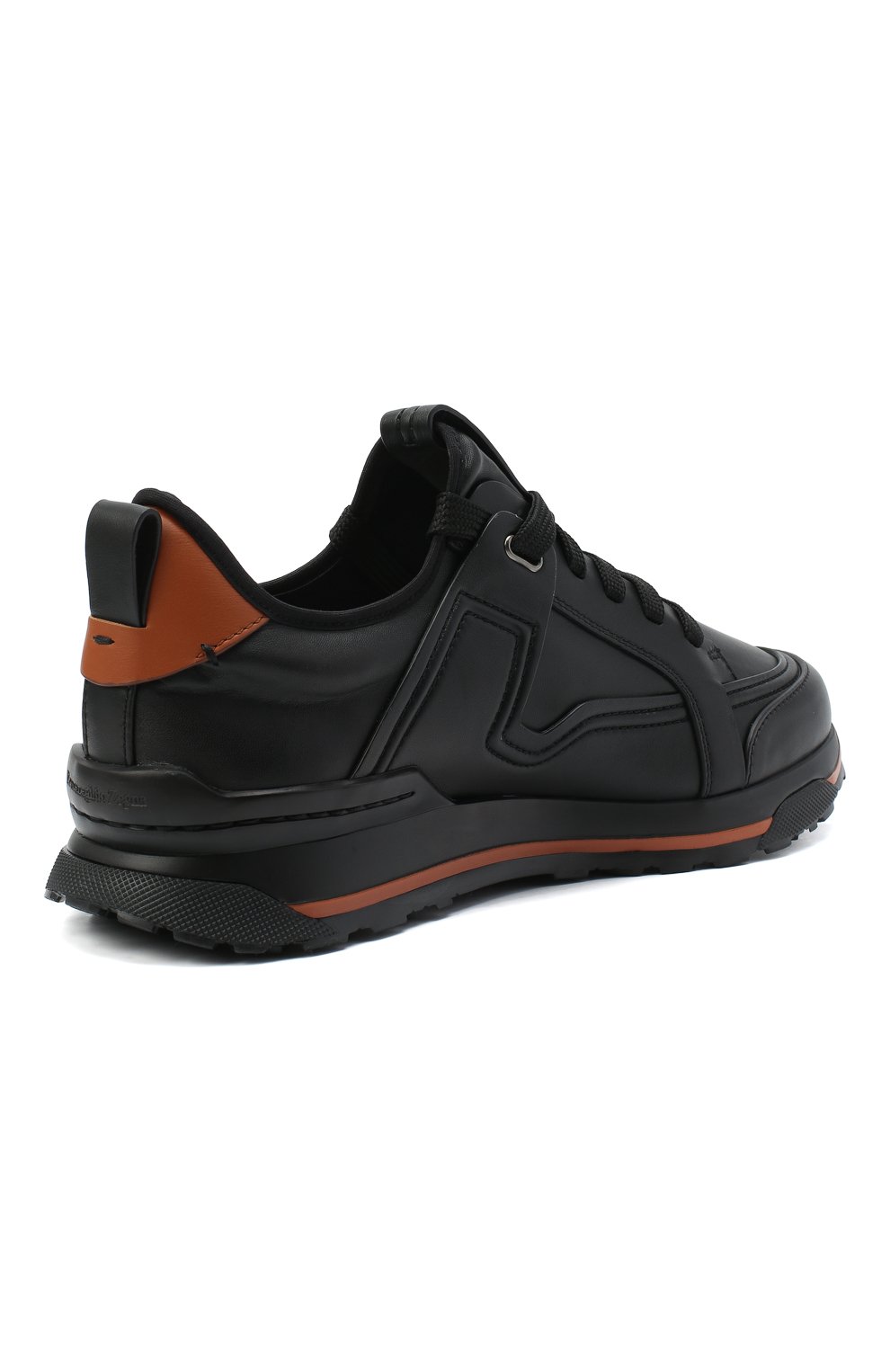 Кожаные кроссовки ZEGNA, арт. A4402X-LHSRE, фото 4