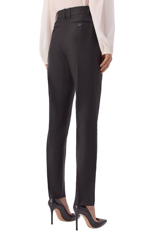 Шелковые брюки MVST M25.1PW.T001/72017 Чёрный  M25.1PW.T001/72017 Фото 4