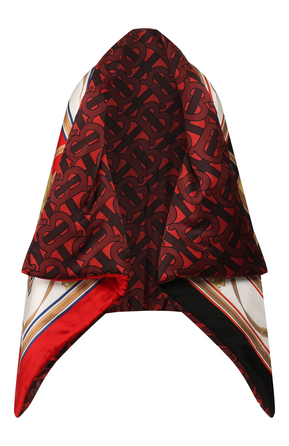 Шелковая накидка BURBERRY разноцветного цвета по цене 148000 руб., арт. 8016961, фото 1 Шелковая накидка BURBERRY, арт. 8016961, фото 1