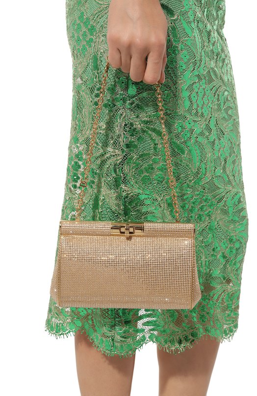 Клатч Marlene small Dolce & Gabbana BB7635/A5638 Золотой  BB7635/A5638 Фото 2