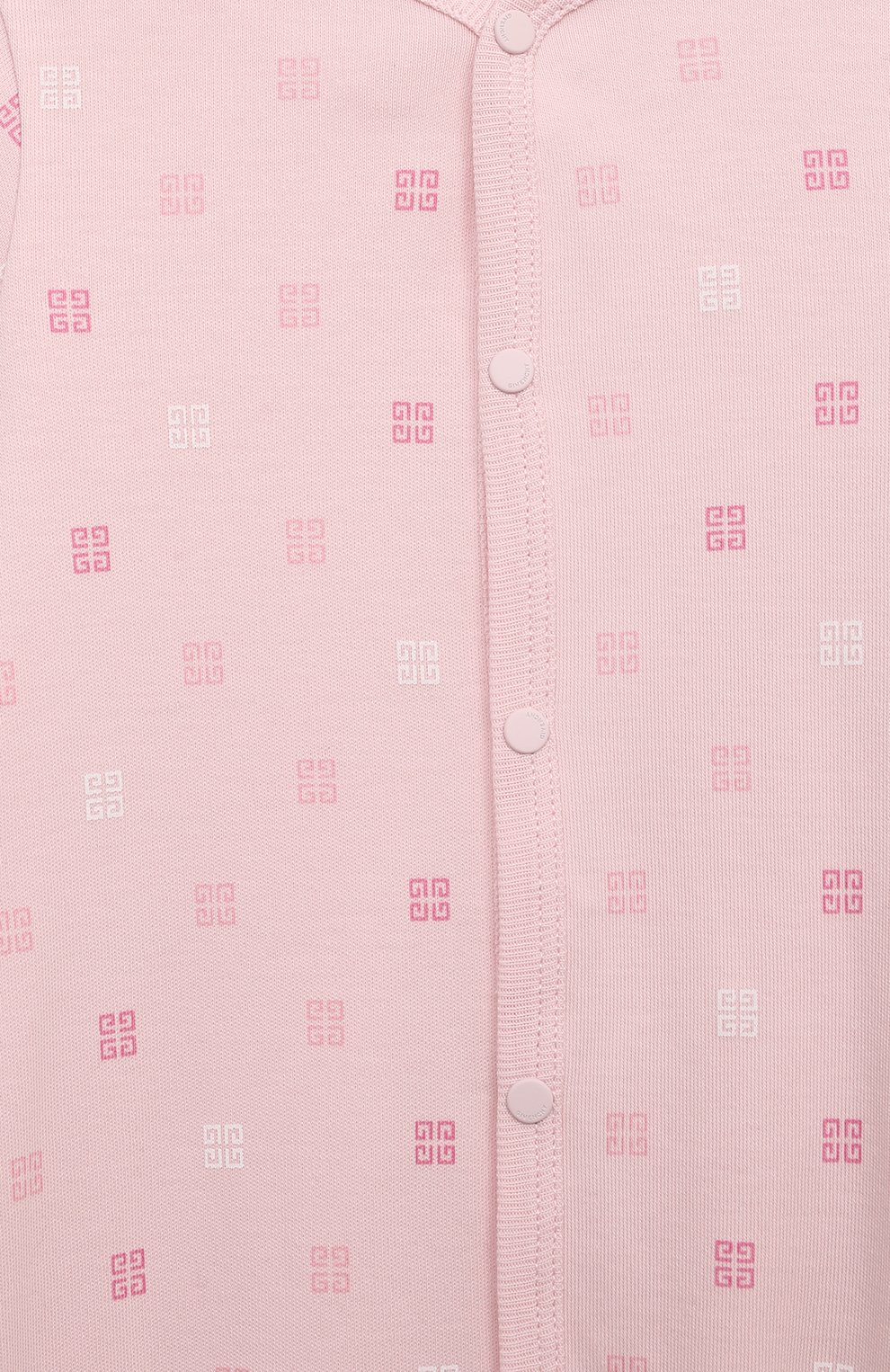 Хлопковый комбинезон GIVENCHY светло-розового цвета по цене 29600 руб., арт. H30499, фото 3 Хлопковый комбинезон GIVENCHY, арт. H30499, фото 3