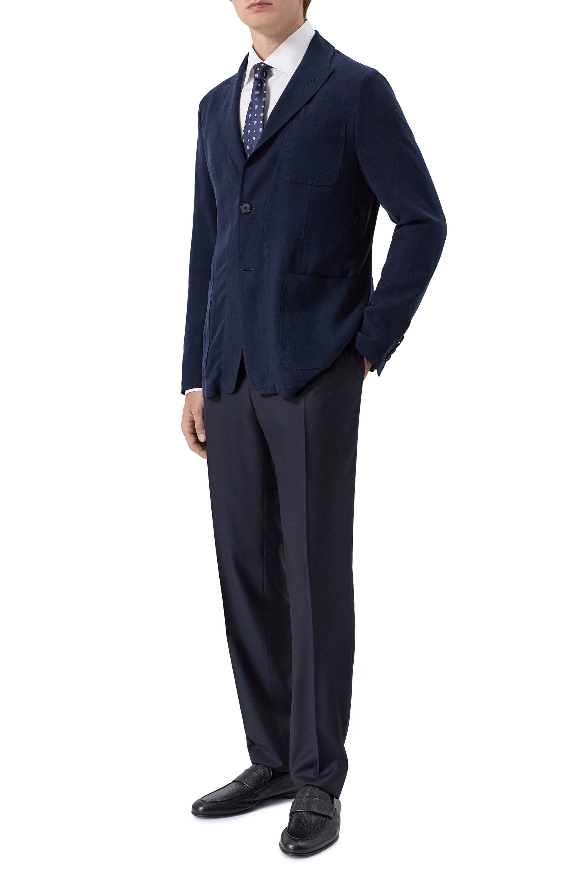 Хлопковая сорочка GIORGIO ARMANI белого цвета по цене 84350 руб., арт. GM003599/TE11188, фото 2 Хлопковая сорочка GIORGIO ARMANI, арт. GM003599/TE11188, фото 2