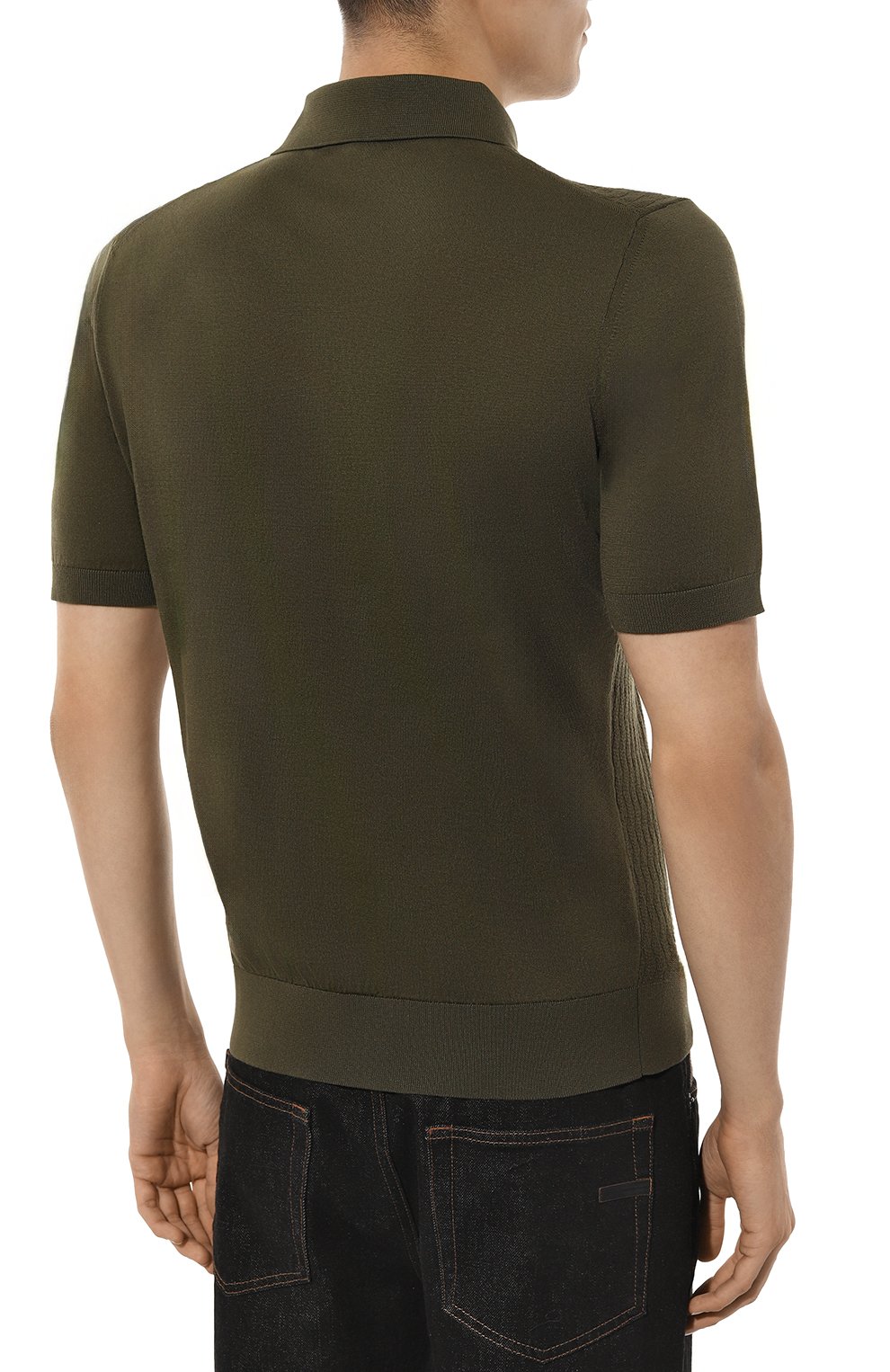 Поло из шелка и хлопка STEFANO RICCI, арт. K818066P31/F24171, фото 4