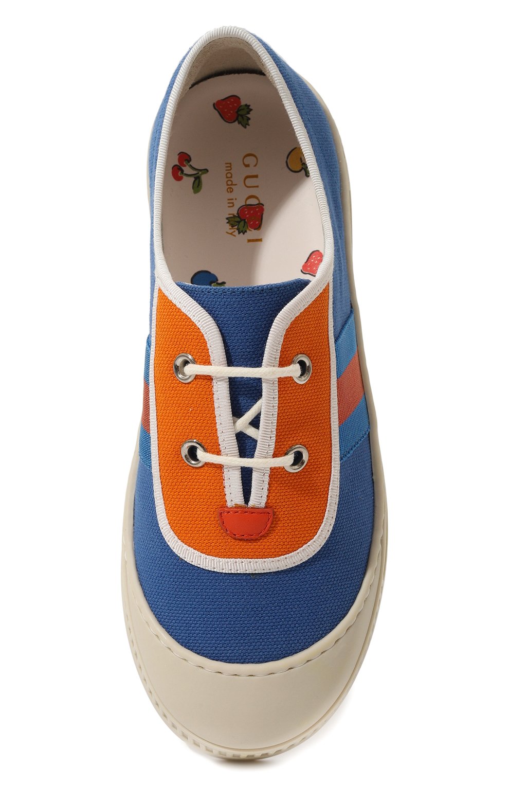 Текстильные кеды GUCCI, арт. 604060 9ARJ0, фото 4