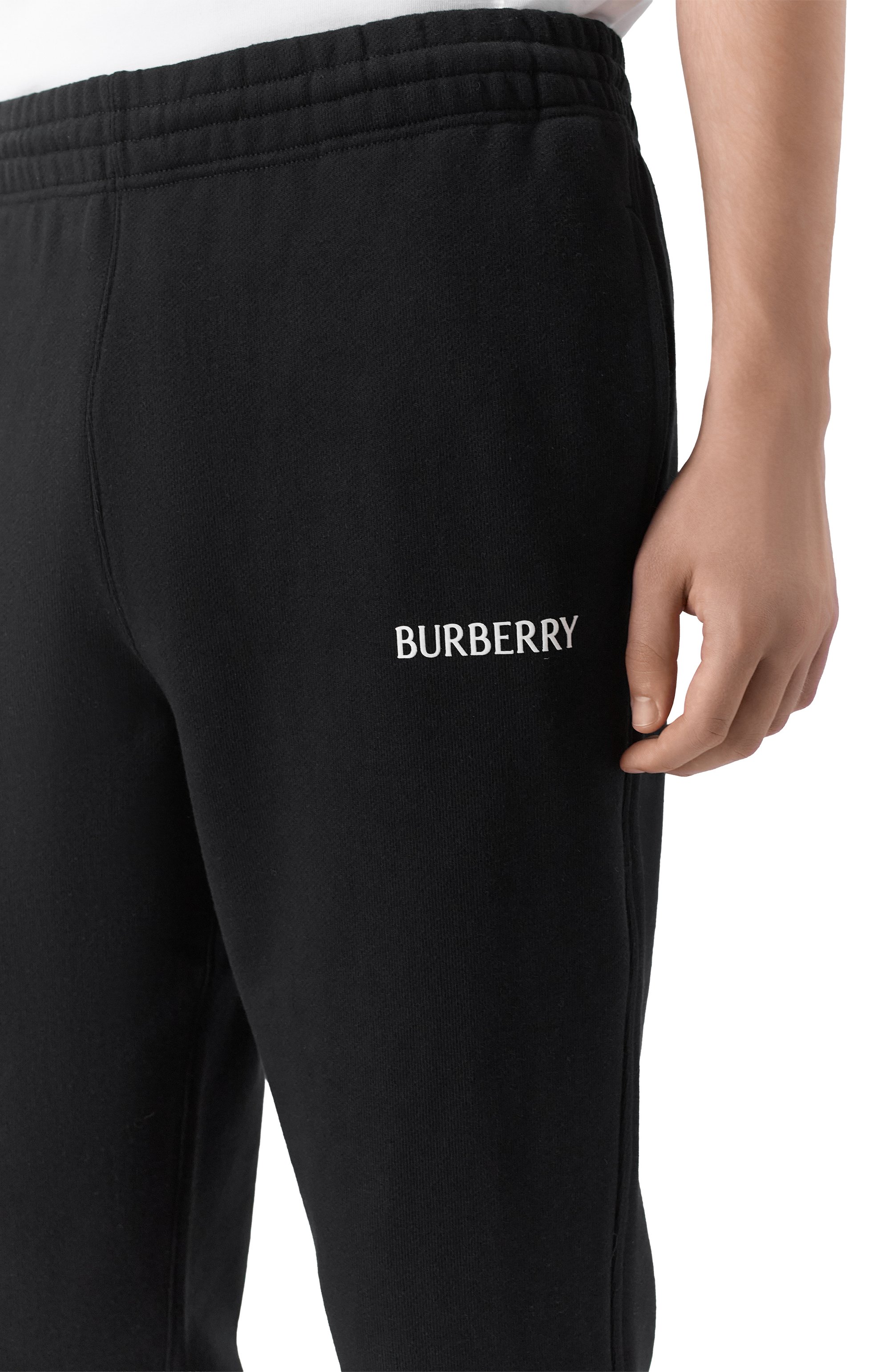 Хлопковые джоггеры BURBERRY, арт. 8119001, фото 5