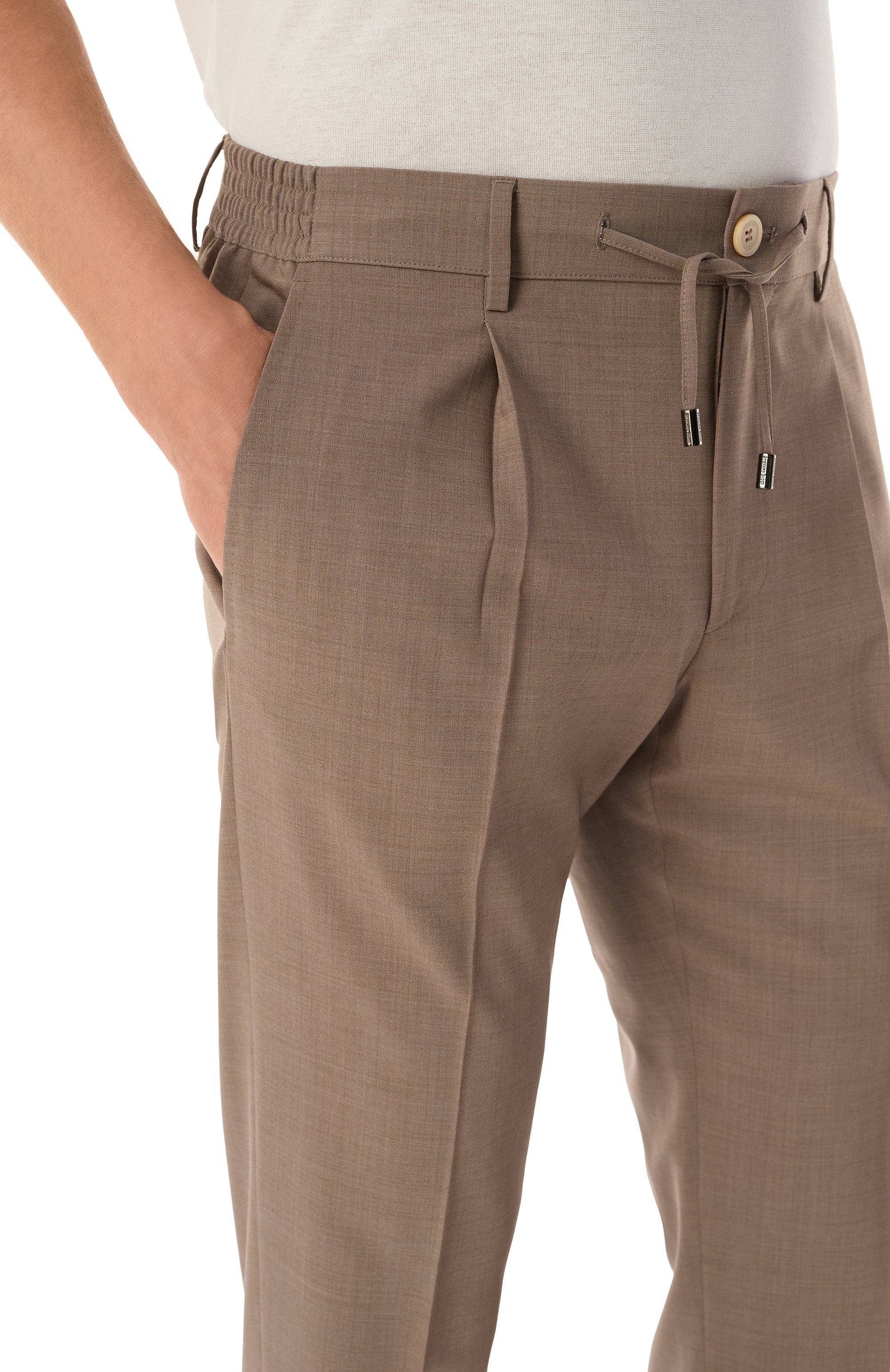 Шерстяные брюки STEFANO RICCI, арт. M1T5100153/W0010P, фото 5