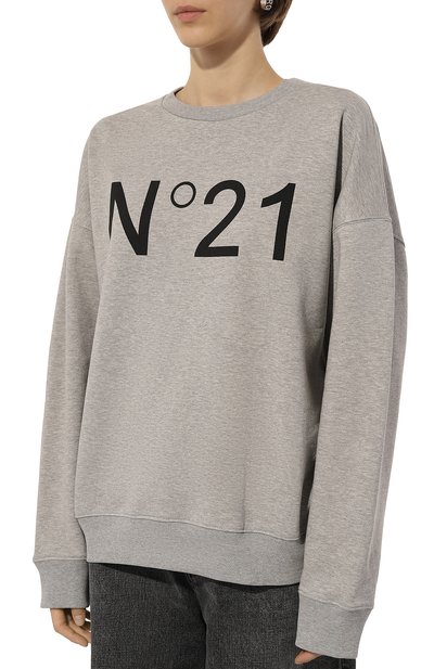Хлопковый свитшот N21, арт. E032/6329, фото 3
