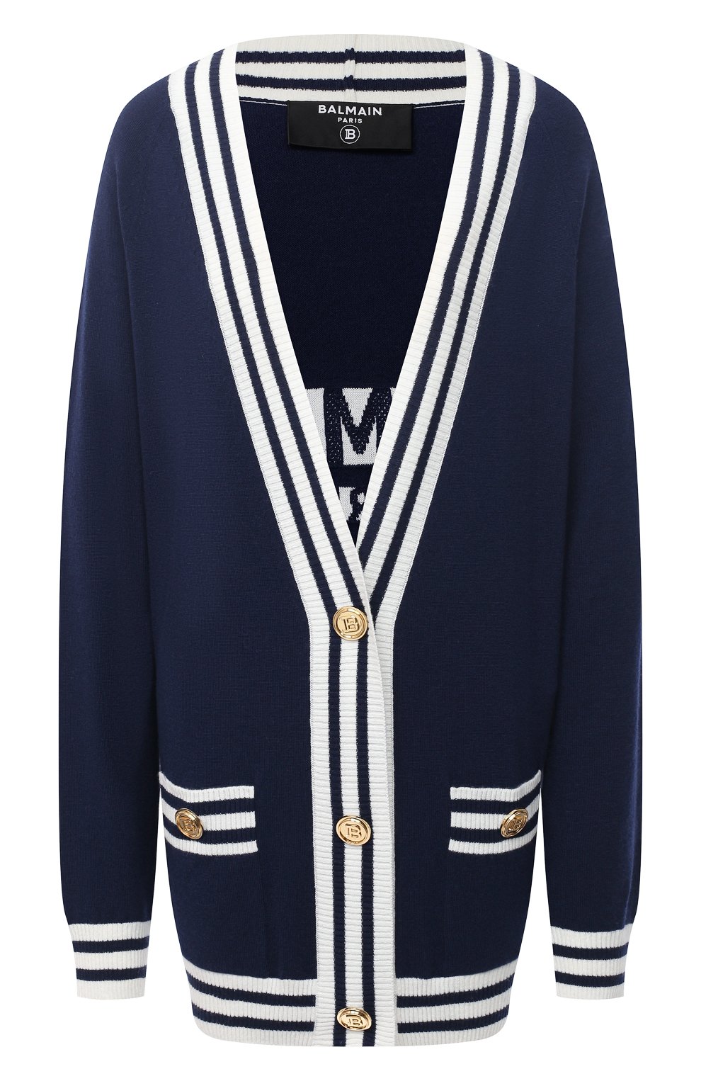 Кардиган из шерсти и кашемира BALMAIN, арт. VF13405/K225, фото 1
