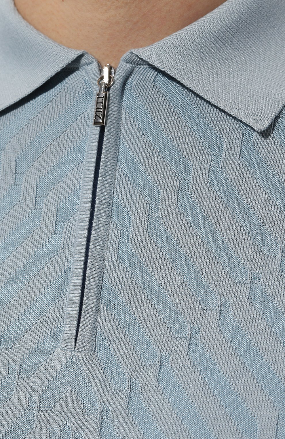 Поло из шелка и хлопка ZILLI, арт. KZP002M0145VVA000, фото 5