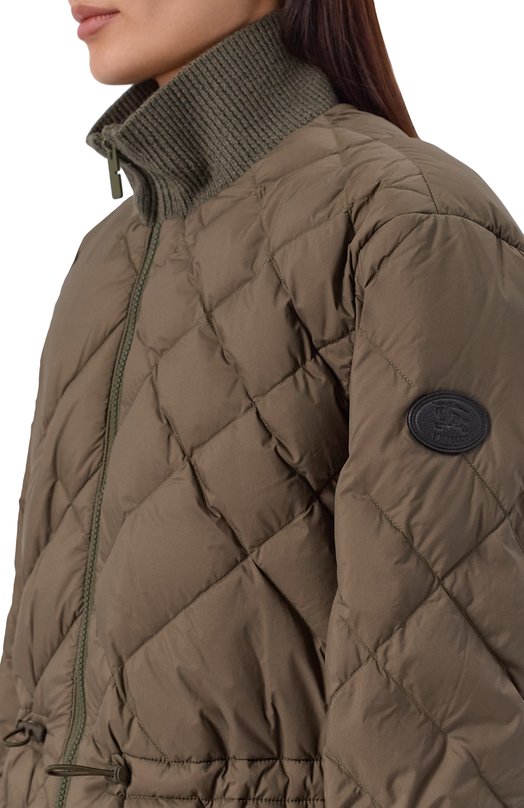Утепленная куртка Burberry 8116108 Хаки  8116108 Фото 5
