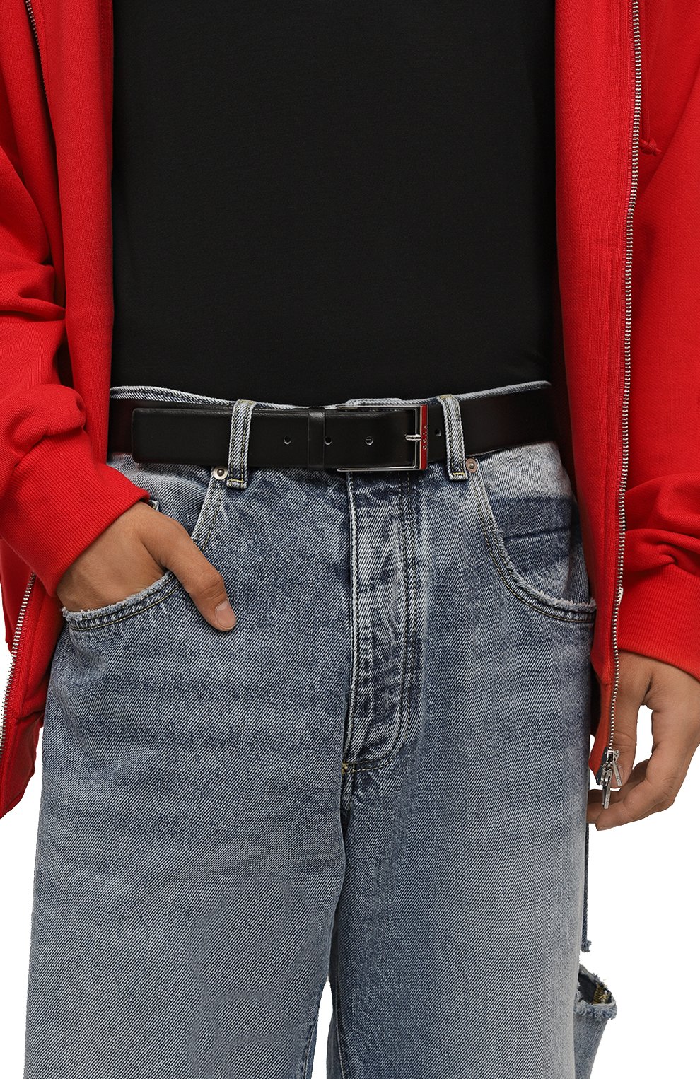 Кожаный ремень HUGO, арт. 50470502, фото 2