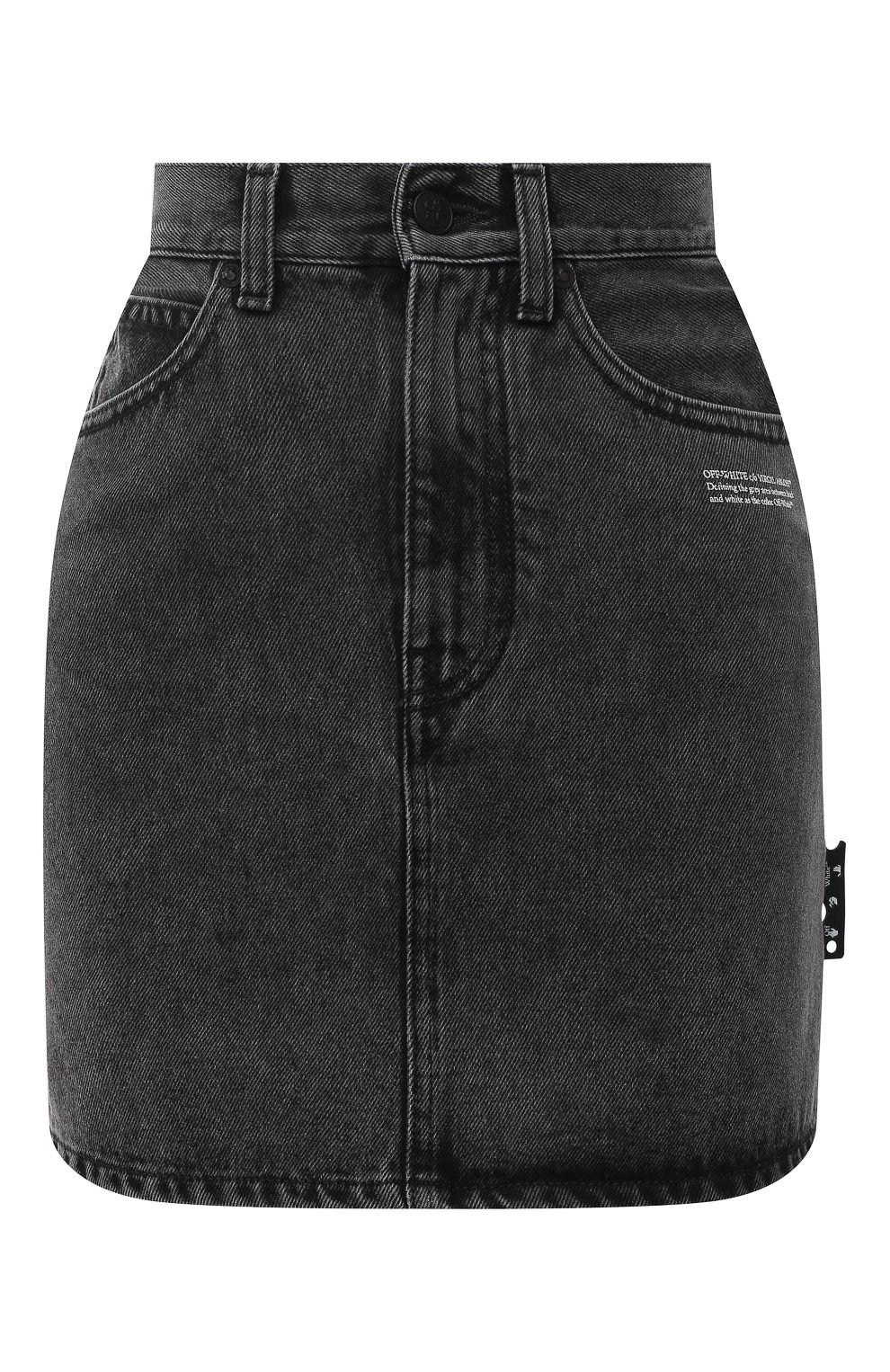 Джинсовая юбка OFF-WHITE, арт. 0WYF005R21DEN002, фото 1