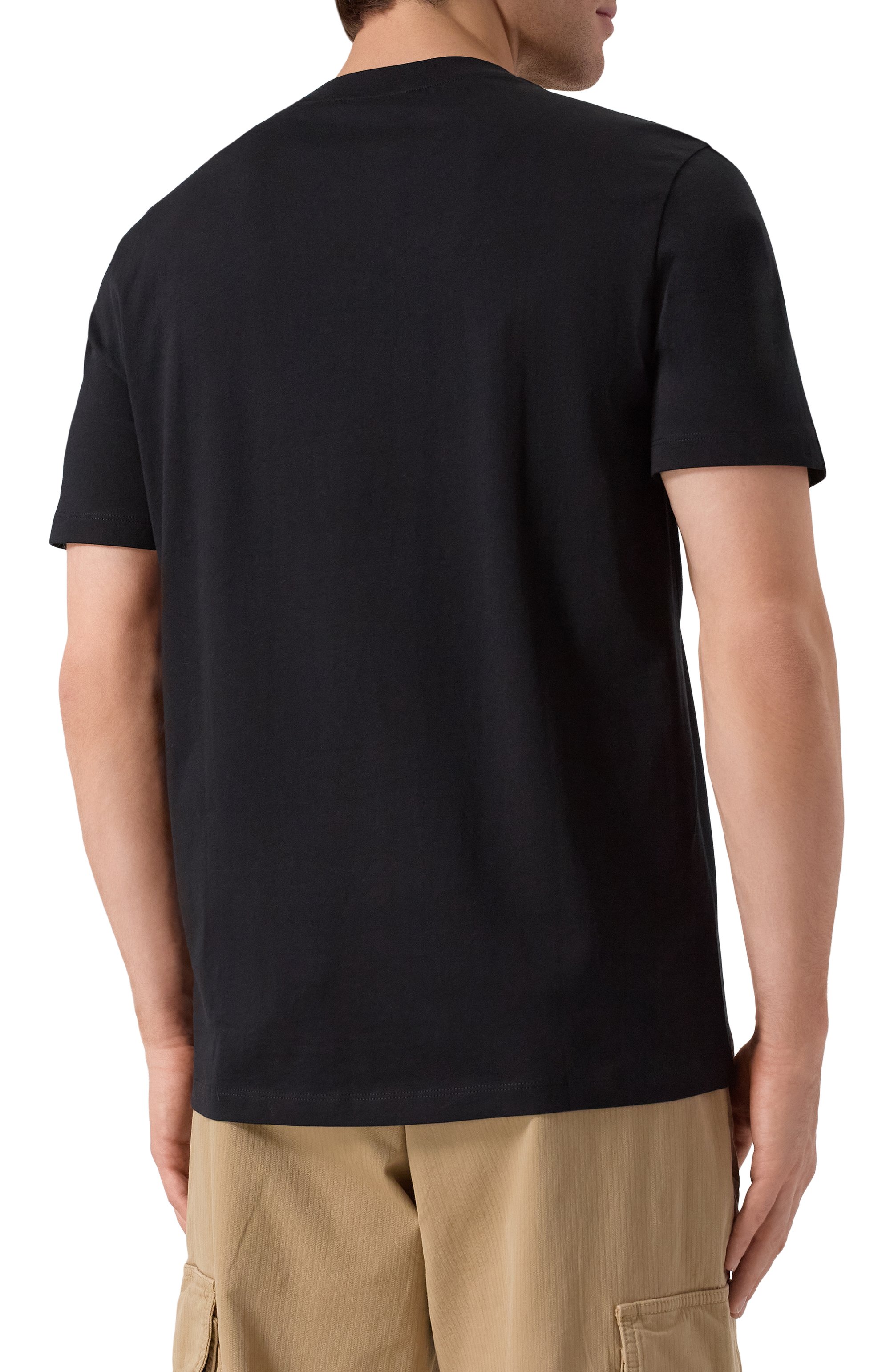 Хлопковая футболка HUGO, арт. 50542734, фото 4