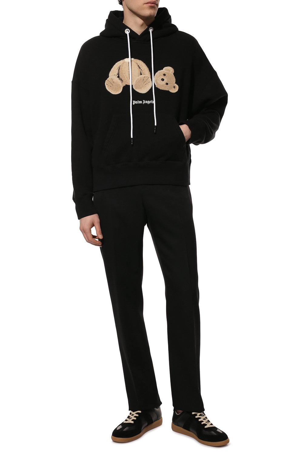 Хлопковое худи PALM ANGELS, арт. PMBB058C99FLE0011060, фото 2