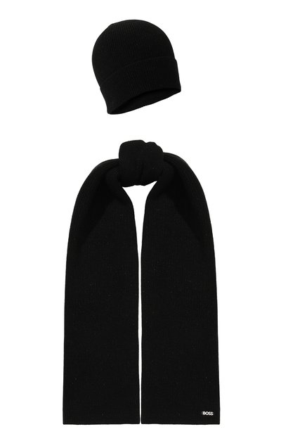 Женская комплект из шапки и шарфа BOSS, арт. 50502563