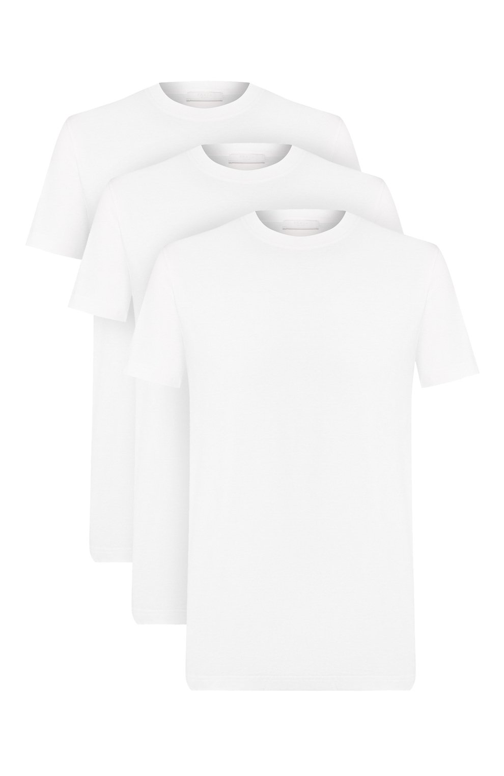 Комплект из трех хлопковых футболок PRADA, арт. UJM492-ILK-F0009, фото 1