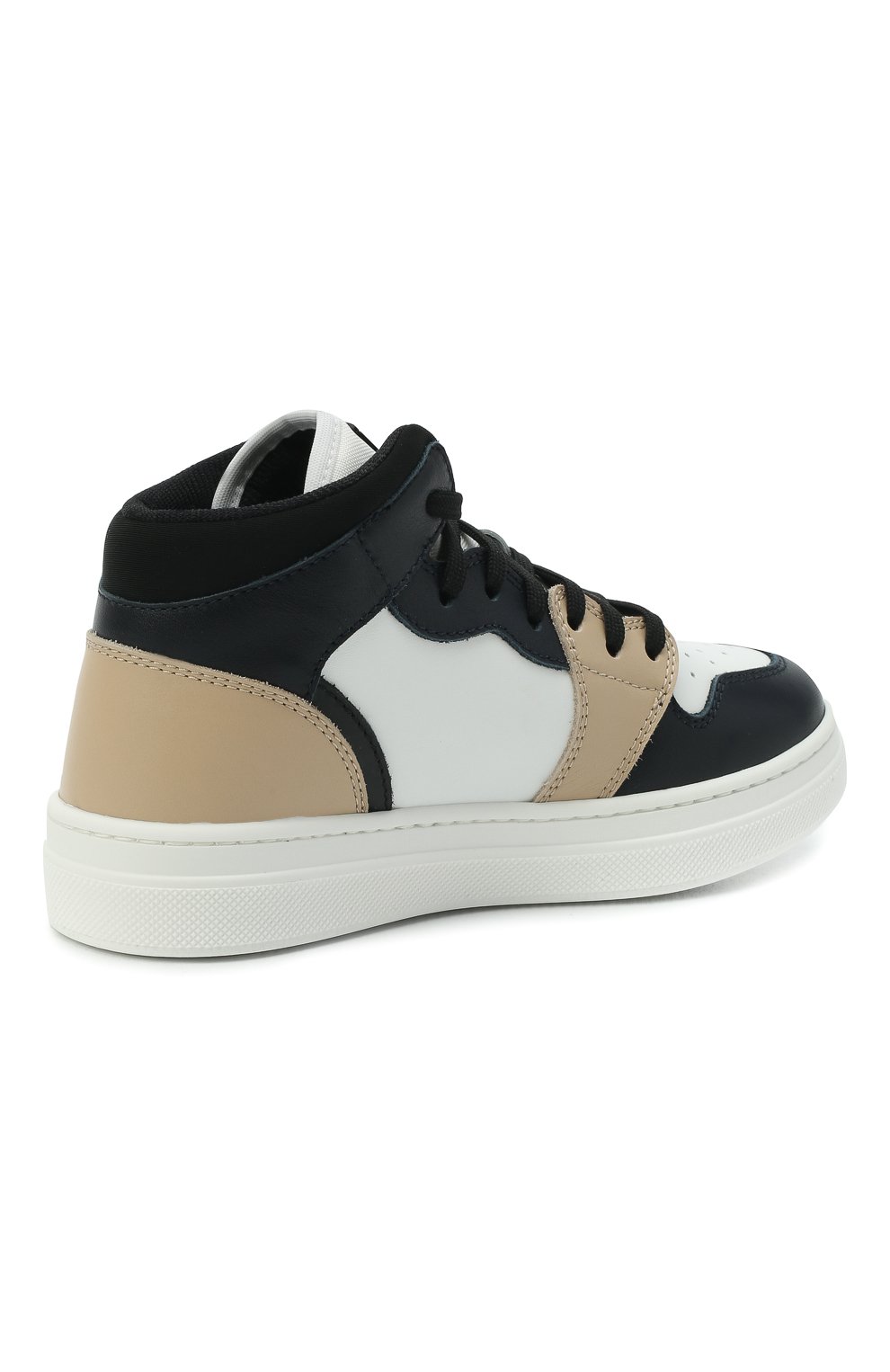 Кожаные кеды IL GUFO, арт. G840/VITELL0 NAPPAC0L0RS/31-34, фото 3