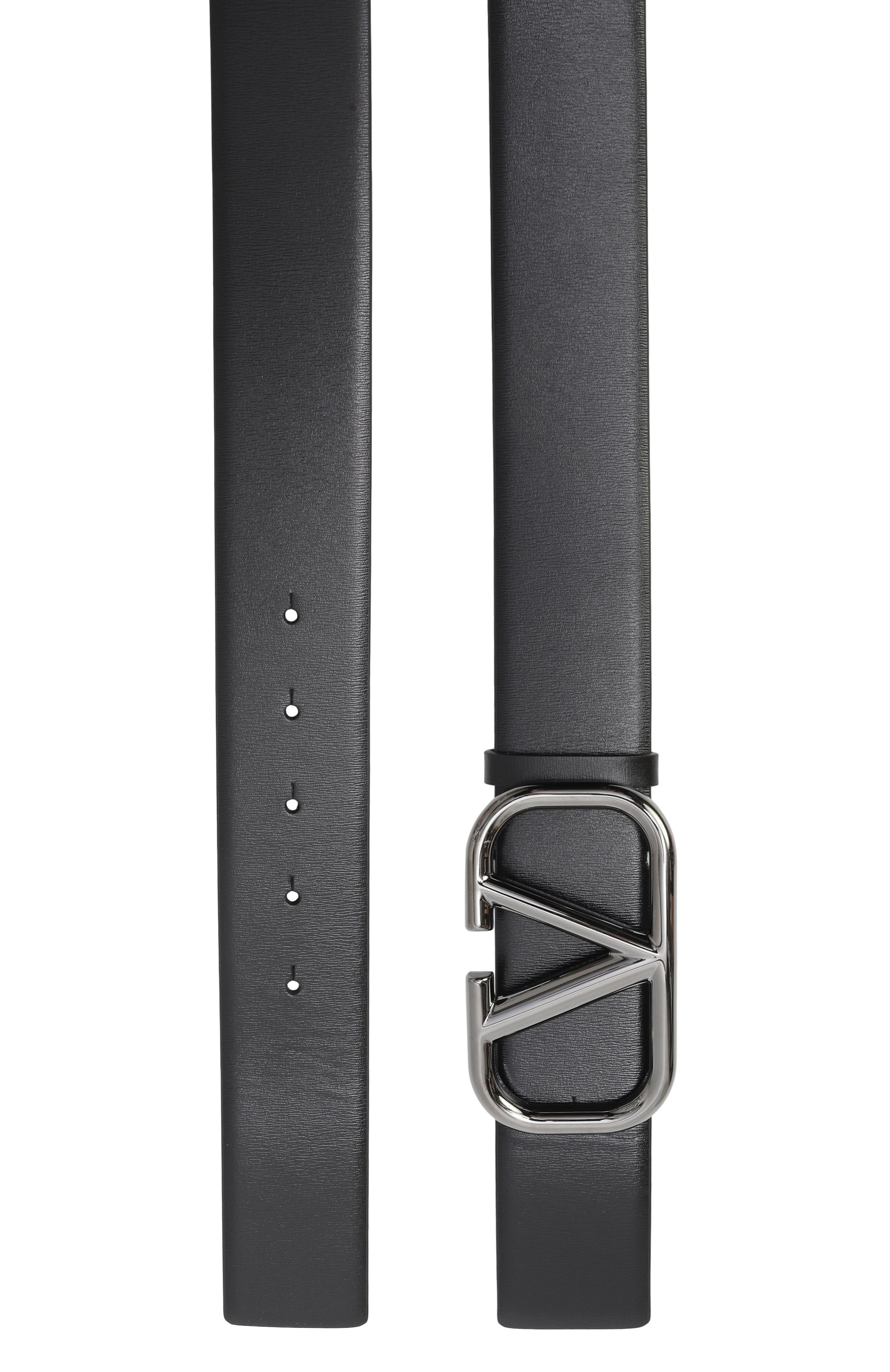 Кожаный ремень VALENTINO, арт. 6Y2T0Q87/AZR, фото 3