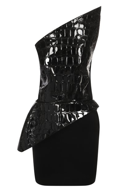 Женское комбинированное платье DAVID KOMA, арт. PF25DK19D