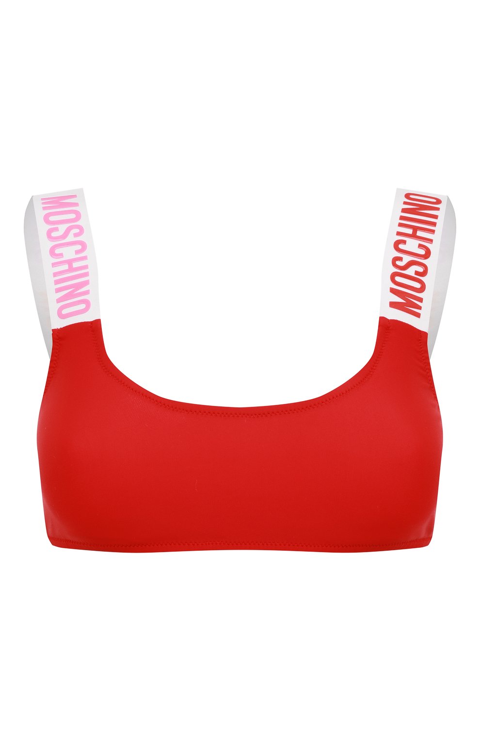 Бра-топ MOSCHINO красного цвета по цене 12850 руб., арт. V5724/5211, фото 1 Бра-топ MOSCHINO, арт. V5724/5211, фото 1