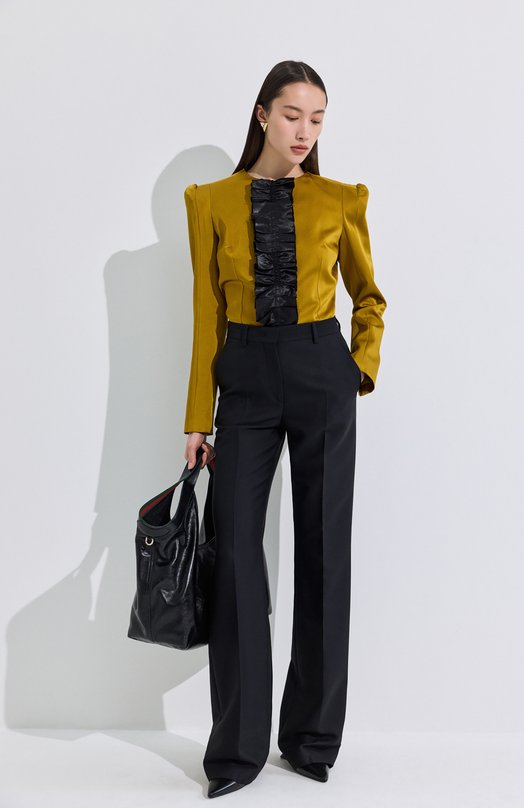 Шерстяные брюки MVST M25.1MW.T015/11590 Чёрный  M25.1MW.T015/11590 Фото 6