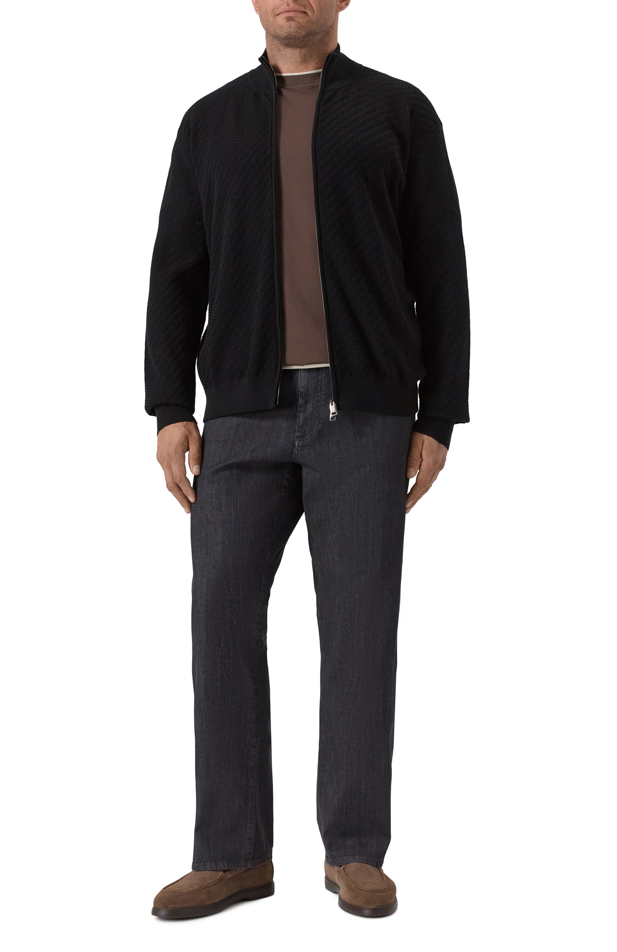 Хлопковая футболка BRUNELLO CUCINELLI, арт. M0B137427W, фото 2