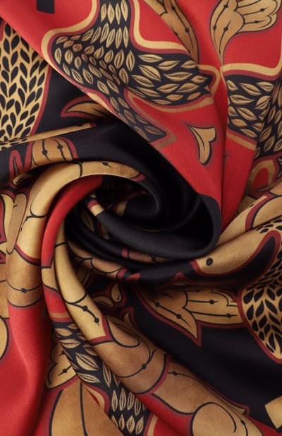 Шелковый платок ХОХЛОМА Х АЛЕНА АХМАДУЛЛИНА, арт. WTA111L, фото 3