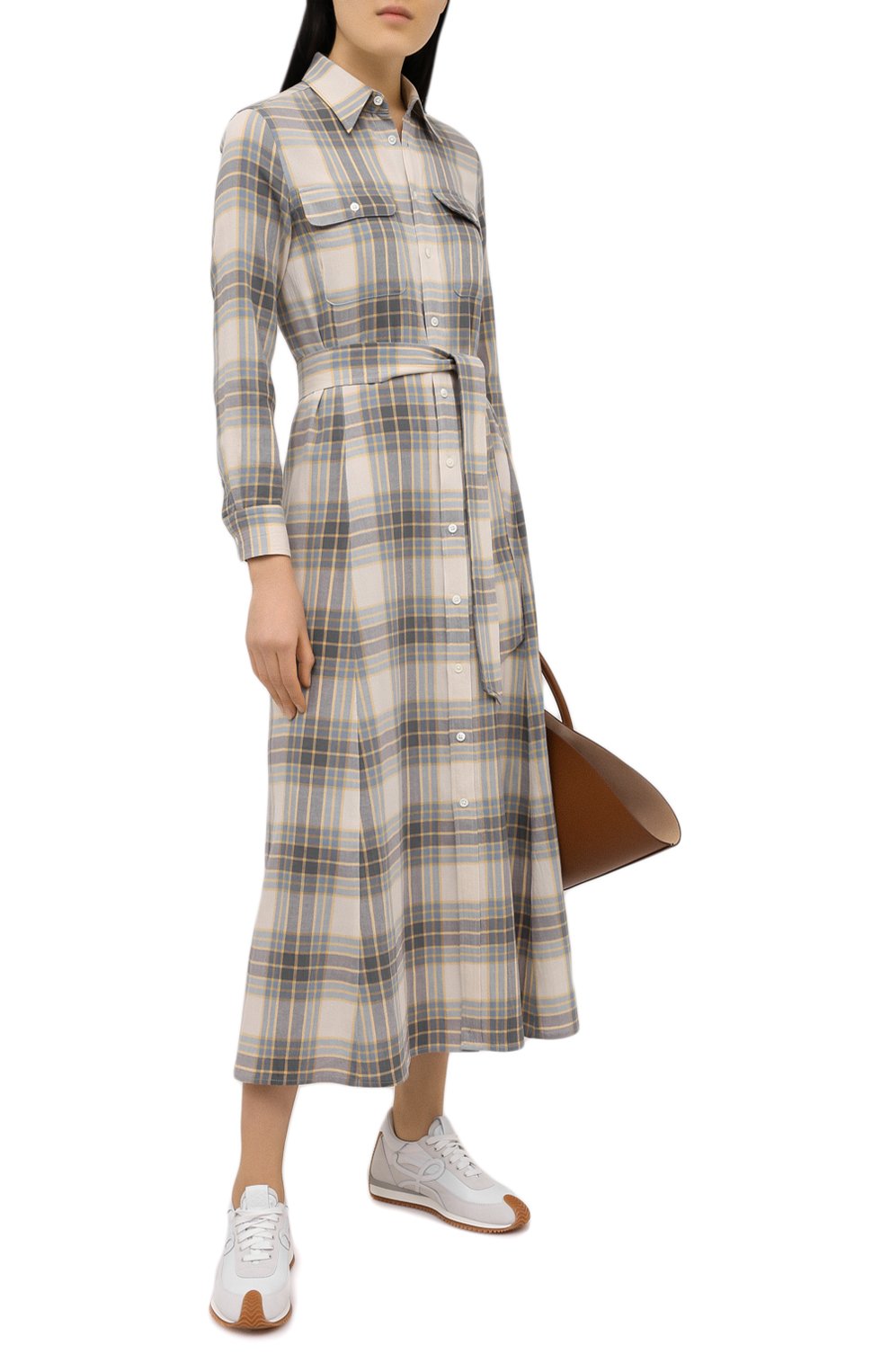 Платье POLO RALPH LAUREN серого цвета по цене 36250 руб., арт. 211800586, фото 2 Платье POLO RALPH LAUREN, арт. 211800586, фото 2