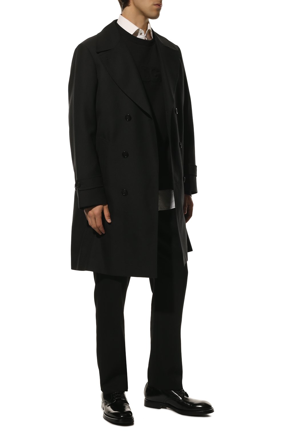 Кожаные дерби DOLCE & GABBANA, арт. A10610/A1203, фото 2