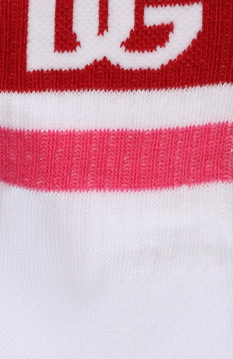 Хлопковые носки DOLCE & GABBANA красного цвета по цене 9950 руб., арт. LBKAC5/JBCAC, фото 2 Хлопковые носки DOLCE & GABBANA, арт. LBKAC5/JBCAC, фото 2