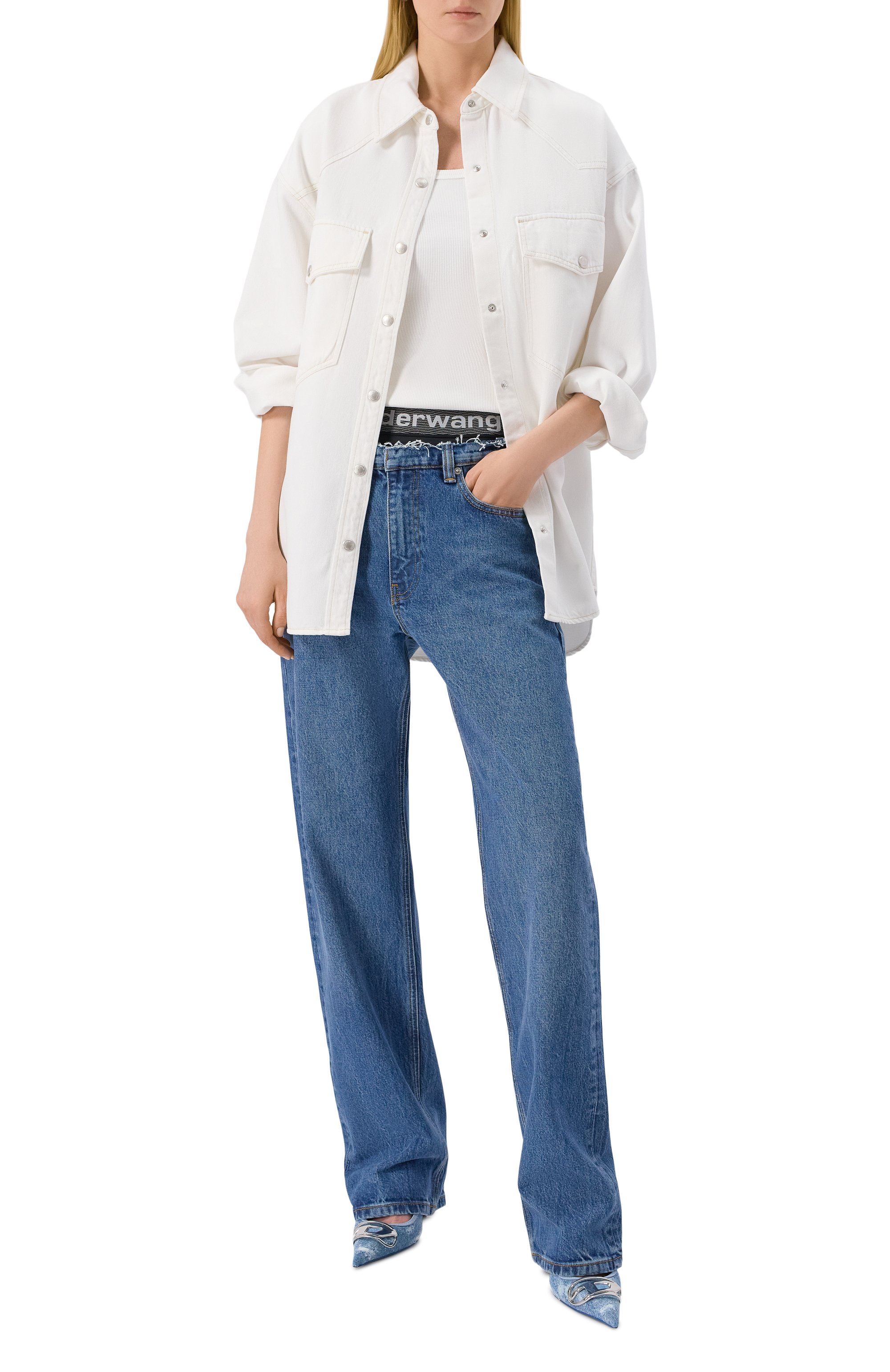 Джинсы ALEXANDER WANG, арт. 4DC3254752, фото 2