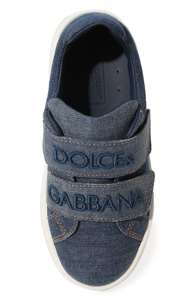 Текстильные кеды DOLCE & GABBANA, арт. DA5113/AT254/29-36, фото 4