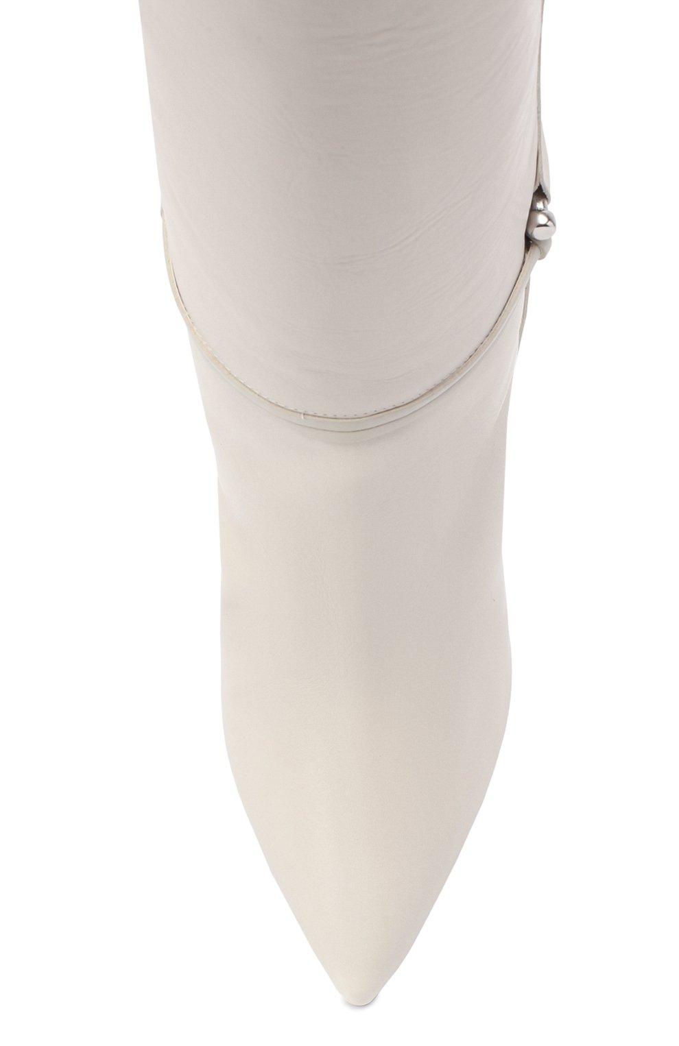 Кожаные сапоги lazu ISABEL MARANT белого цвета по цене 154500 руб., арт. LAZU/BT0158-20H001S, фото 5 Кожаные сапоги lazu ISABEL MARANT, арт. LAZU/BT0158-20H001S, фото 5