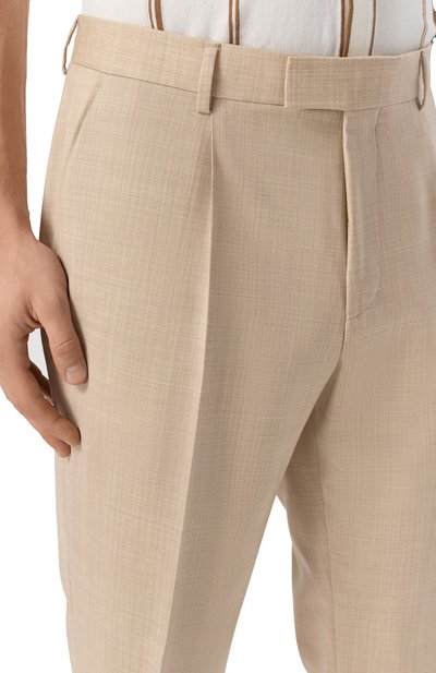 Шерстяные брюки BOSS, арт. 50534898, фото 5