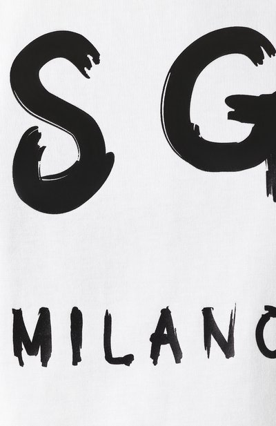 Хлопковая футболка MSGM, арт. 2841MDM60 207298, фото 5