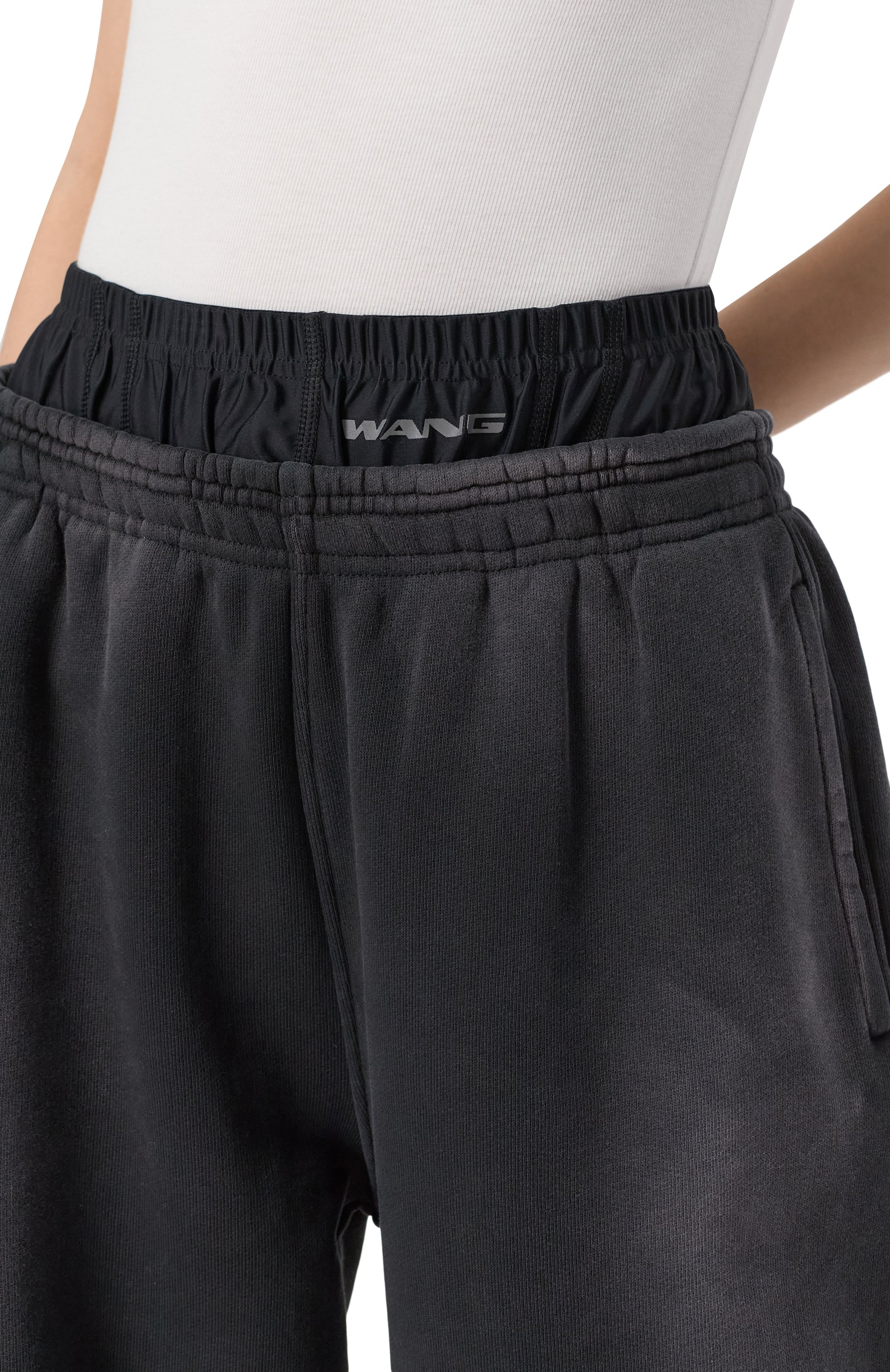 Хлопковые брюки ALEXANDERWANG.T, арт. 4CC1254406, фото 5