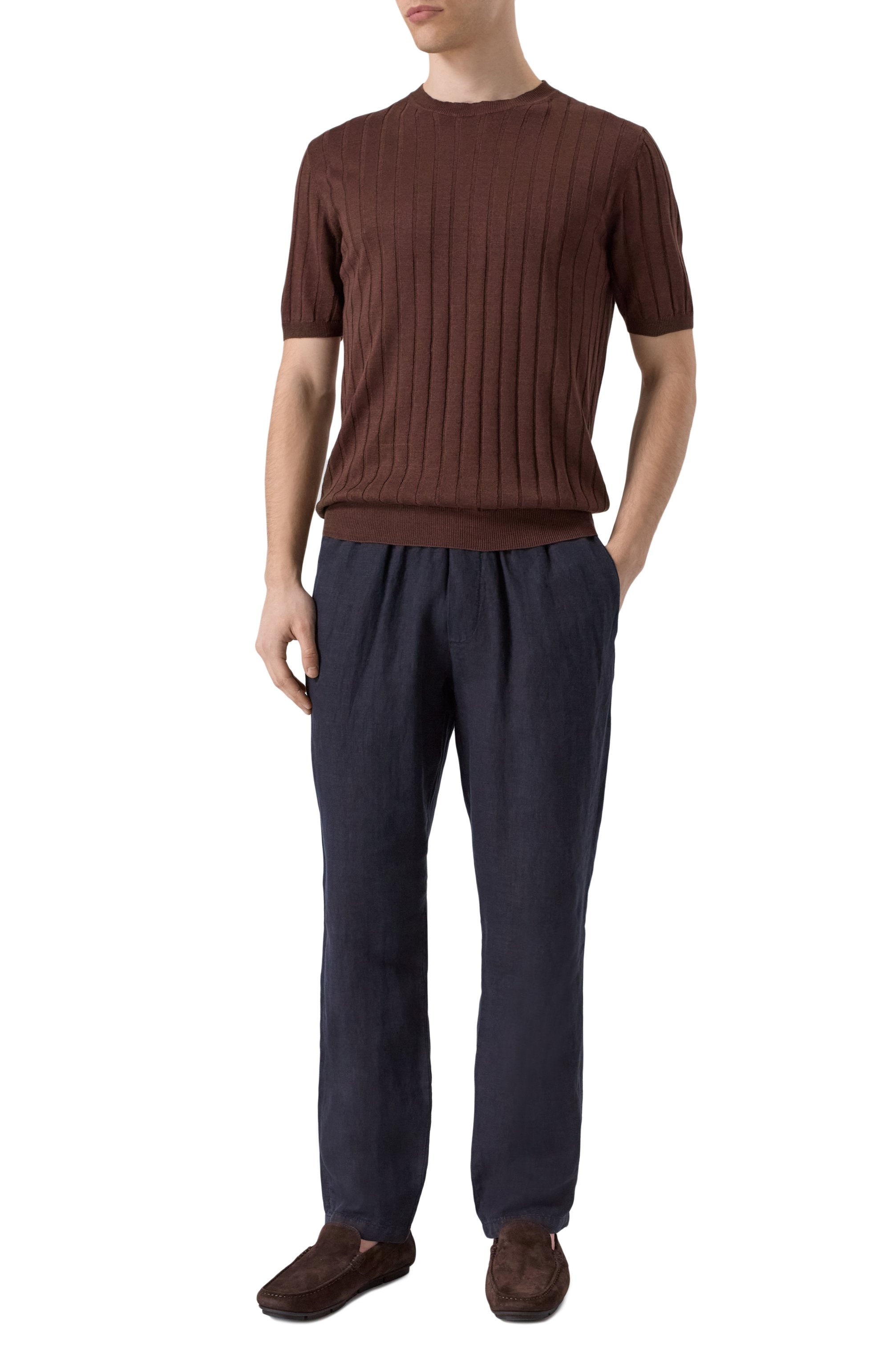 Джемпер изо льна и хлопка BOGLIOLI, арт. 91555/SB5808, фото 2