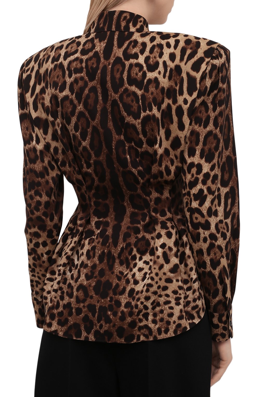 Шелковая рубашка DOLCE & GABBANA, арт. F5092T/FSADD, фото 4