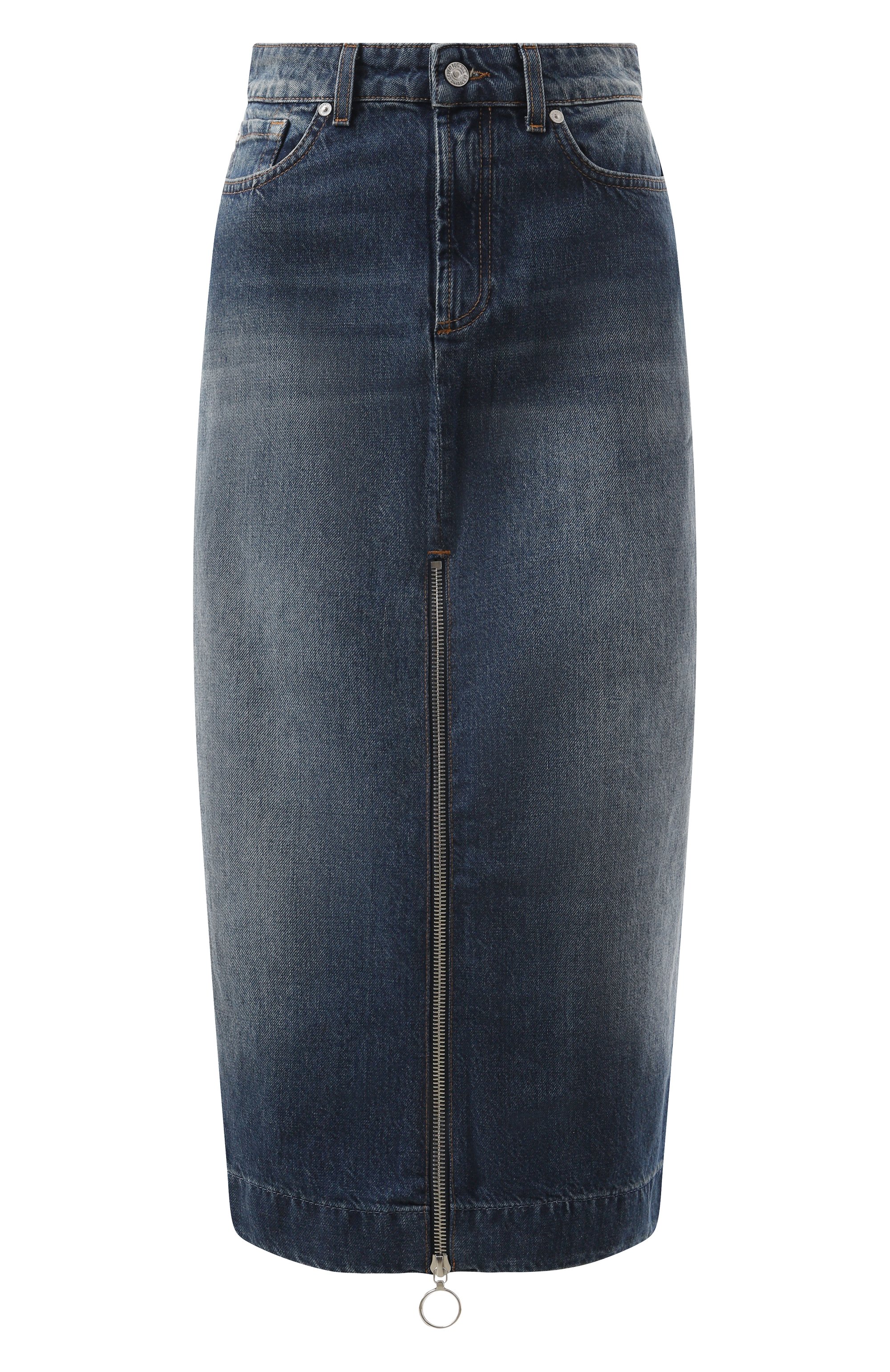 Джинсовая юбка 7 FOR ALL MANKIND, арт. JSTI066ZT0, фото 1