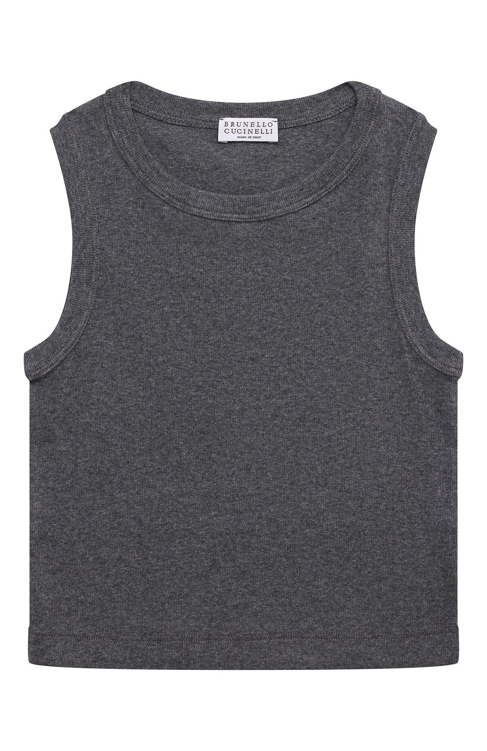 Хлопковый топ BRUNELLO CUCINELLI, арт. B0R41T852B, фото 1